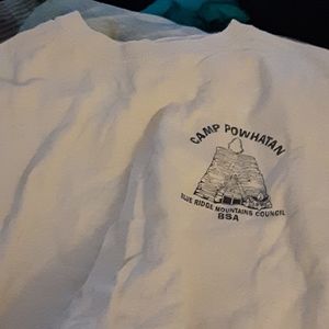 . Gildan tshirt size med. Tan with Black